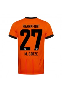 Eintracht Frankfurt Mario Gotze #27 Fotballdrakt Tredje Klær 2024-25 Korte ermer